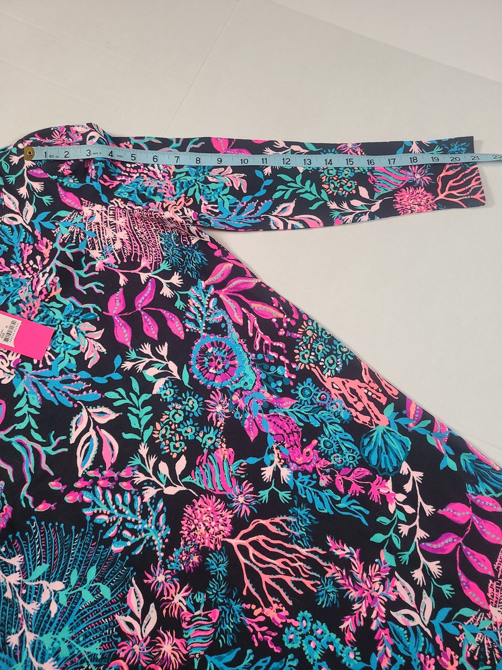 Lilly Pulitzer Girls Mini Jansen Dress Twilight Coral 12-14 XL NWT - Picture 11 of 11